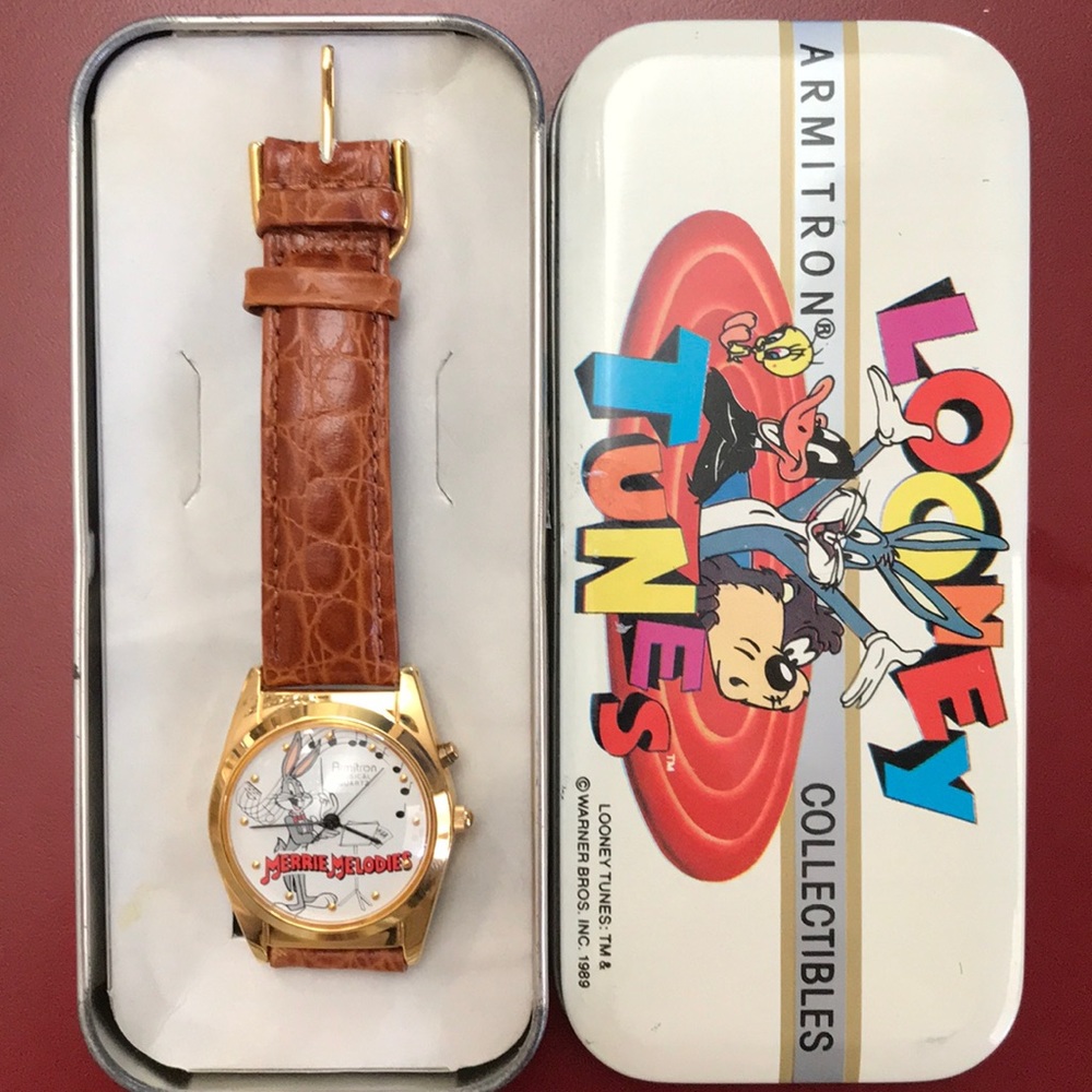 ARMITRON LOONEY TUNES MUSIC WATCH 1989